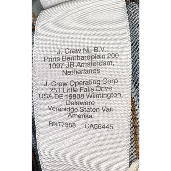 Madewell Women's Blue Denim Mid-Rise Kick Out Jeans Size 26 - Picture 9 of 10